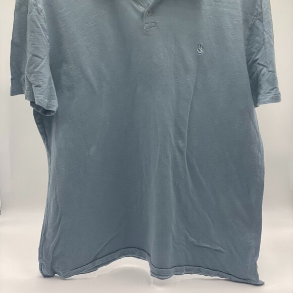 John Varvatos Men's Blue Polo, Large Slim Fit - Picture 2 of 5